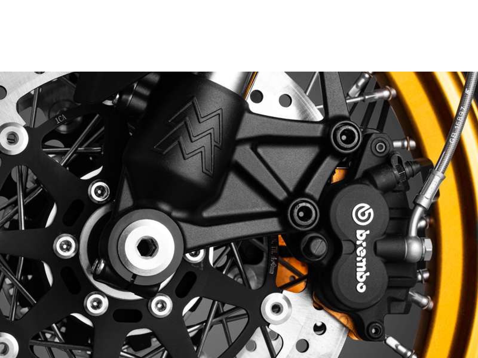 Мотоцикл MOTO MORINI X-CAPE 650 (Golden Spoke Wheels Volcanic Black) 2025